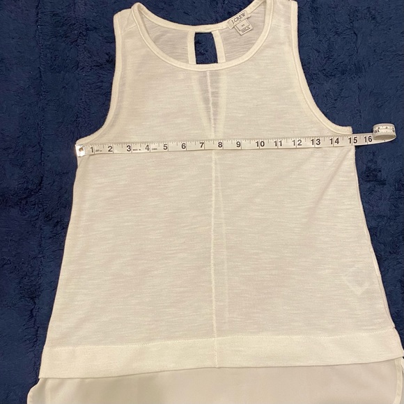J. Crew | tank top with trim detail - Picture 3 of 5